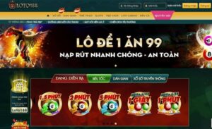 Loto188 - Đánh lô đề trực tuyến 1 ăn 99