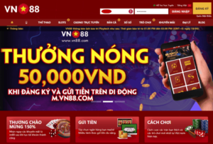 VN88 – Nhà cái Lô đề đăng kí nhận thưởng 50K uy tín